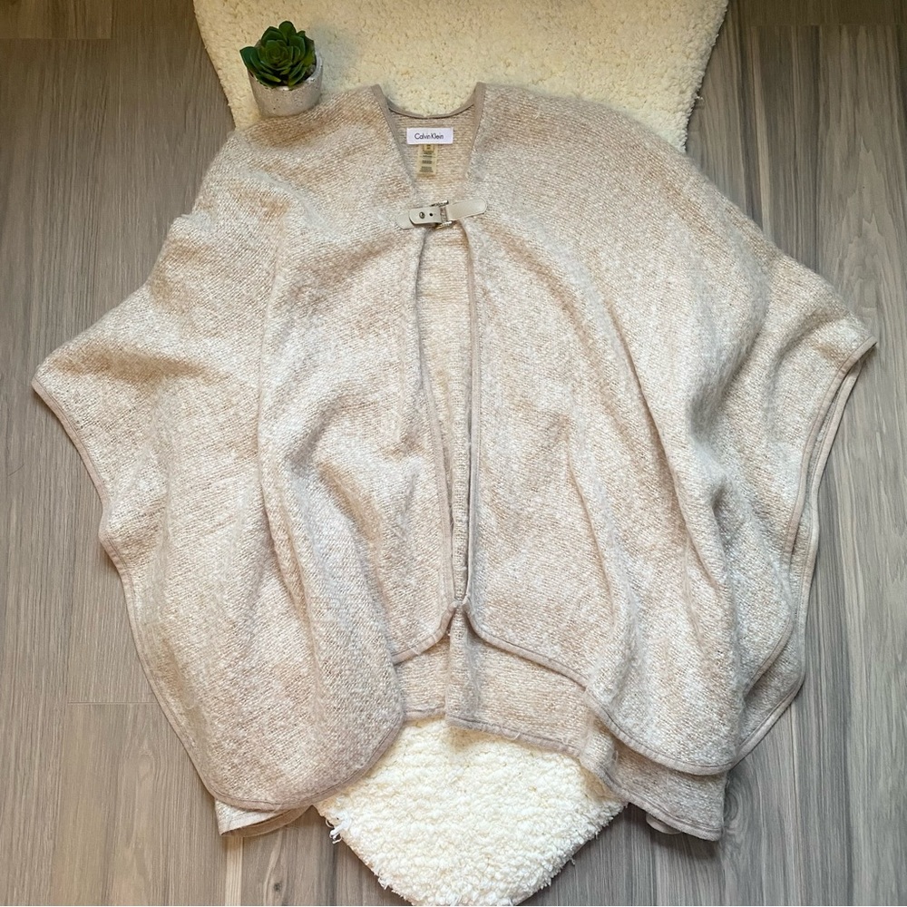 Calvin Klein Poncho Sweater